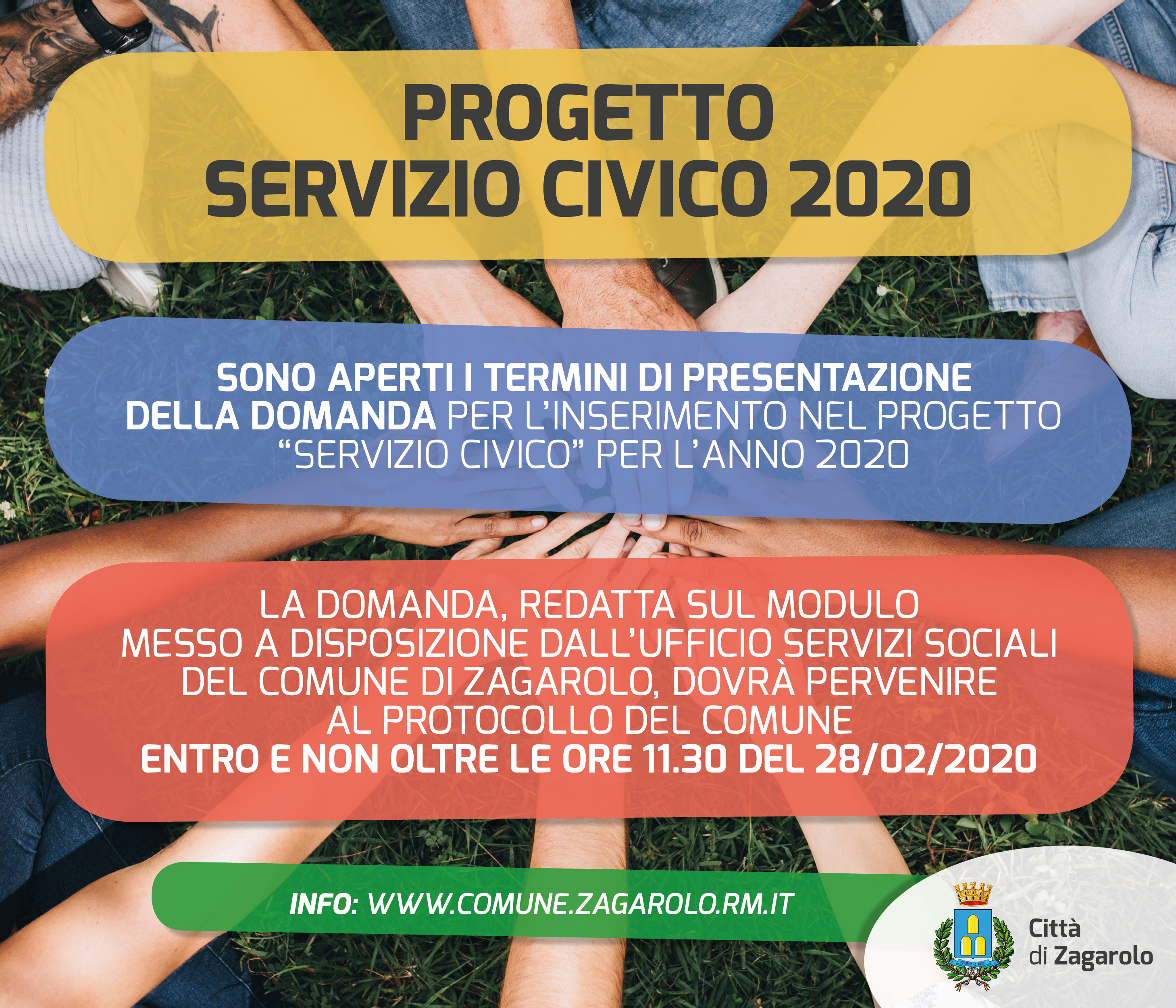 Progetto servizio civico - Annualità 2020